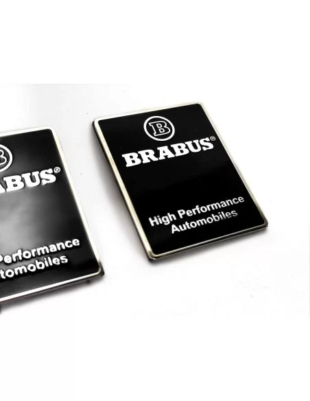  - Logos & Emblems - 用于梅赛德斯-奔驰 W463A W464 G 级轿车内柱的 Brabus High Performance 金属徽标 - 4 - 使用来自 Tuneverse 的金属 Brabus 高性能徽标升级您的梅赛德斯-奔驰