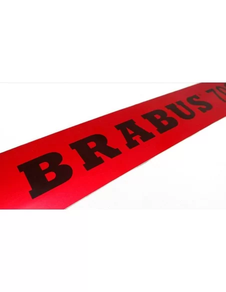  - Logos & Emblems - Brabus 700 engine cover red badge emblem sticker for Mercedes-Benz W463 - 2 - Enhance your Mercedes-Benz W4