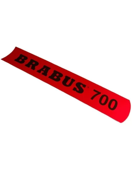  - logo & Emblems - Brabus 700 Motorabdeckung rot Abzeichen Emblem Aufkleber für Mercedes-Benz W463 - 3 - Veredeln Sie Ihren Mer