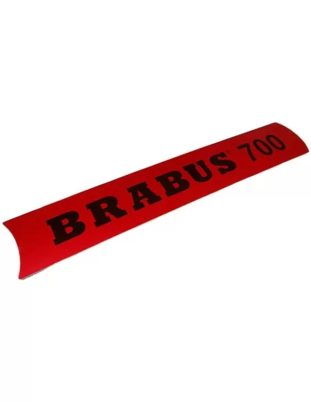  - logo & Emblems - Brabus 700 Motorabdeckung rot Abzeichen Emblem Aufkleber für Mercedes-Benz W463 - 4 - Veredeln Sie Ihren Mer