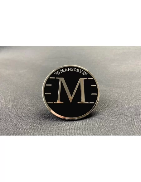  - Logos & Emblems - Metallic Mansory style exterior logo badge 58mm - 2 - Get the Metallic Brabus Masterpiece Constantin Buschm