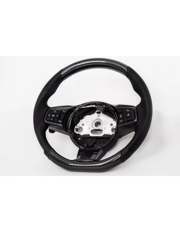  - Steering Wheels - Jaguar FX Steering Wheel Carbon Leather - 1 - Upgrade your Jaguar FX with our premium Carbon Leather Steeri