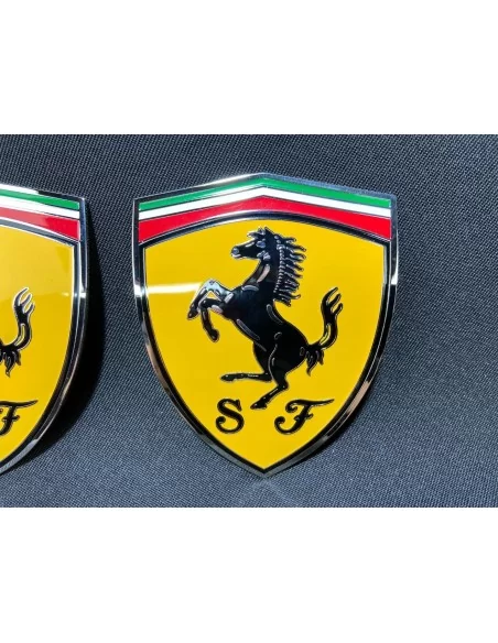  - Logos & Emblems - for Ferrari 360 Modena Yellow side pillar Metallic Emblems Badges set 65921900 - 5 - Enhance your Ferrari 3