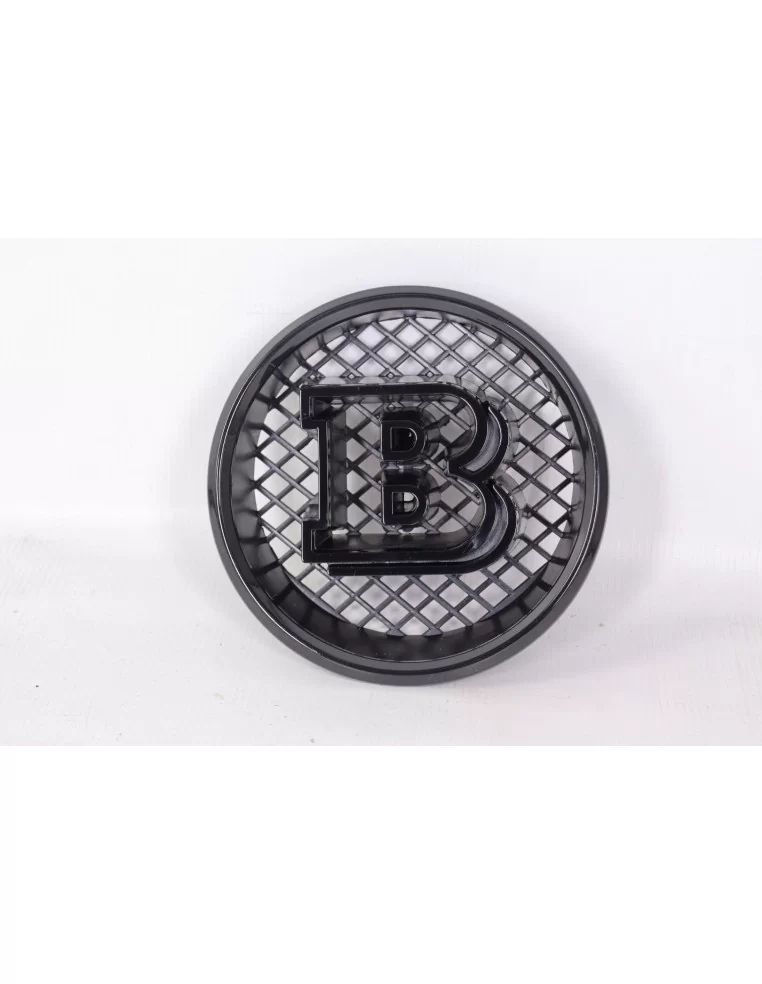  - logo & Emblems - Kühlergrill BRABUS Logo Emblem Anstecker 18,5cm für Mercedes Benz G Klasse W463 - 1 - Kühlergrill BRABUS Log