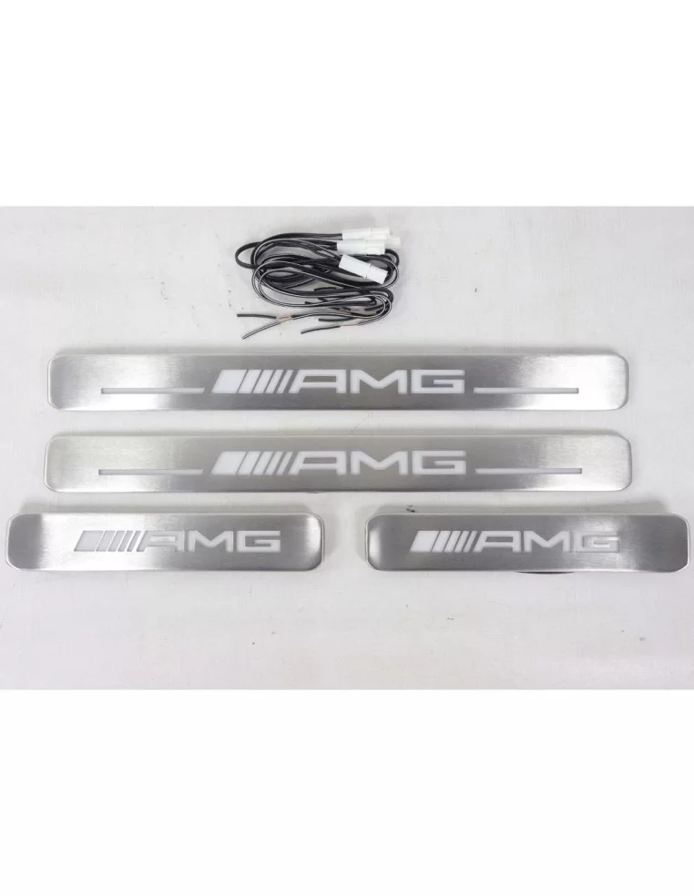  - Mercedes-Benz - Metallic AMG LED Illuminated door sills for Mercedes-Benz W463A W464 G-Class 4 pcs - 1 - Upgrade your Mercede