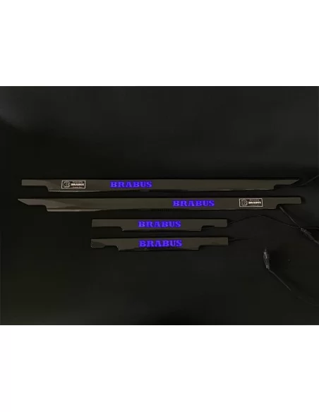  - Mercedes-Benz - Carbon fiber LED Illuminated Brabus Door Sills 4 pcs for Mercedes-Benz G W463 - 2 - Buy carbon LED illuminate