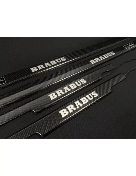  - Mercedes-Benz - Carbon fiber LED Illuminated Brabus Door Sills 4 pcs for Mercedes-Benz G W463 - 4 - Buy carbon LED illuminate