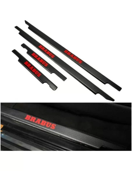  - Mercedes-Benz - Carbon fiber Brabus Door Sills 4 pcs for Mercedes-Benz G W463 red - 1 - Buy carbon fiber Brabus door sills (4