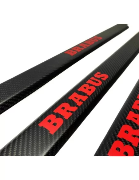  - Mercedes-Benz - Carbon fiber Brabus Door Sills 4 pcs for Mercedes-Benz G W463 red - 2 - Buy carbon fiber Brabus door sills (4