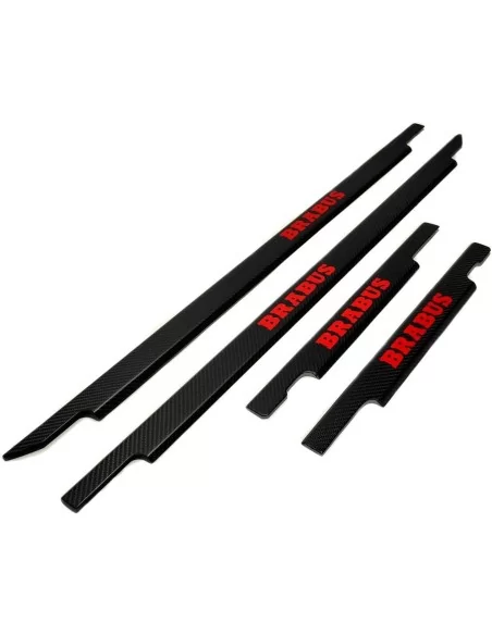  - Mercedes-Benz - Carbon fiber Brabus Door Sills 4 pcs for Mercedes-Benz G W463 red - 3 - Buy carbon fiber Brabus door sills (4