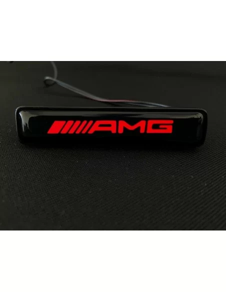  - Logos & Emblems - AMG LED grille red badge emblem logo for Mercedes W463 G Wagon - 3 - Upgrade your Mercedes-Benz W463 G Wago