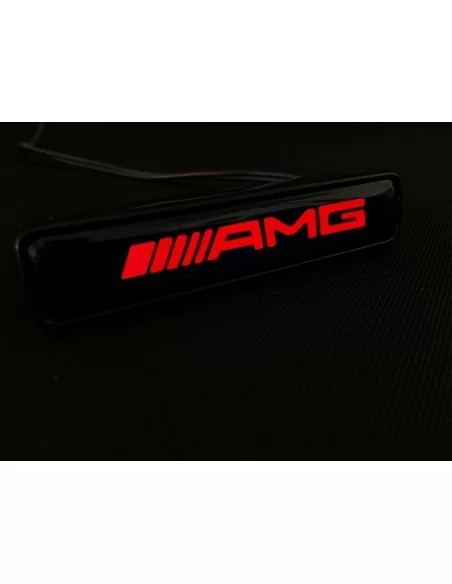  - Logos & Emblems - AMG LED grille red badge emblem logo for Mercedes W463 G Wagon - 5 - Upgrade your Mercedes-Benz W463 G Wago