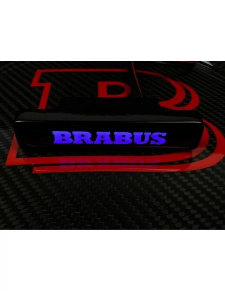  - Logos & Emblems - Brabus LED grille blue badge emblem logo for Mercedes W463 G Wagon - 8 - Enhance your Mercedes-Benz W463 G 