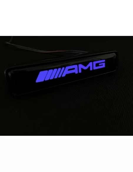  - Logos & Emblems - AMG LED grille blue badge emblem logo for Mercedes W463 G Wagon - 5 - Upgrade your Mercedes-Benz W463 G Wag