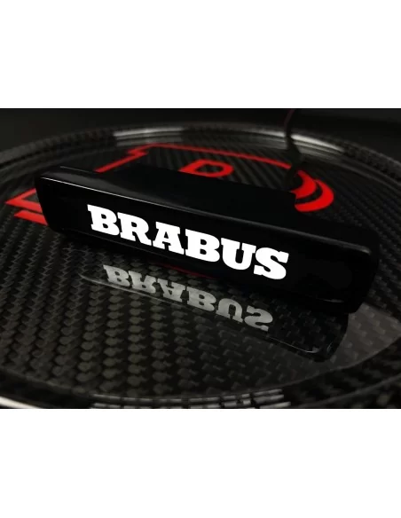  - Logos & Emblems - Brabus LED grille white badge emblem logo for Mercedes W463 G Wagon - 6 - Elevate your Mercedes-Benz W463 G