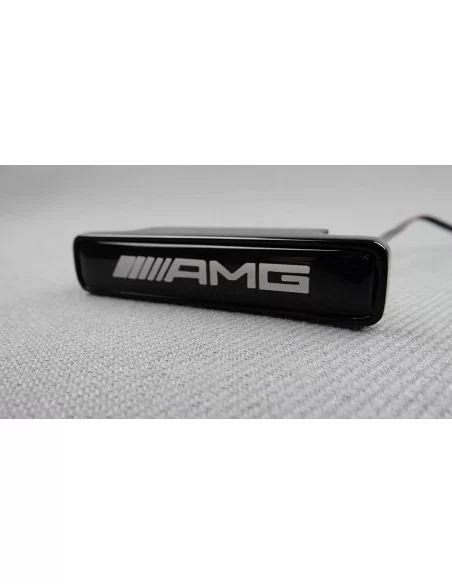  - Logos & Emblems - AMG LED grille white badge emblem logo for Mercedes W463 G Wagon - 2 - Upgrade your Mercedes-Benz W463 G Wa