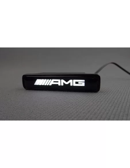  - logo & Emblems - AMG LED Kühlergrill weißes Emblem Logo für Mercedes W463 G Wagon - 5 - Rüsten Sie Ihren Mercedes-Benz W463 G