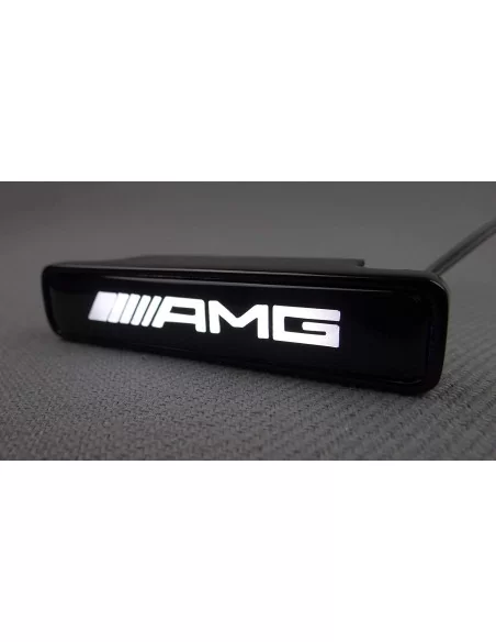  - logo & Emblems - AMG LED Kühlergrill weißes Emblem Logo für Mercedes W463 G Wagon - 7 - Rüsten Sie Ihren Mercedes-Benz W463 G