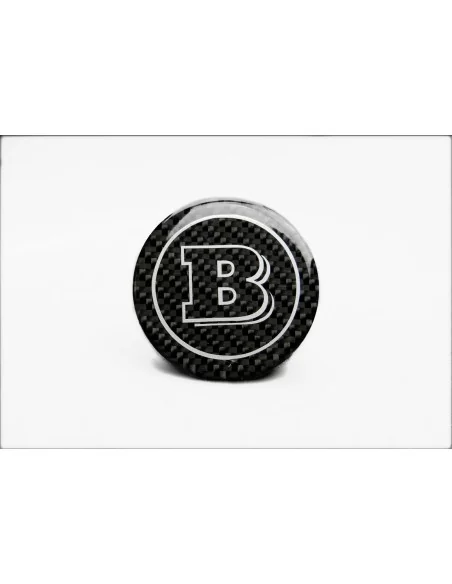  - logo & Emblems - Badge Brabus en fibre de carbone emblème logo 53mm pour Mercedes W463 G Wagon - 10 - Améliorez votre Mercede