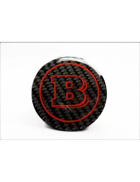  - logo & Emblems - Badge Brabus en fibre de carbone emblème logo 53mm pour Mercedes W463 G Wagon - 11 - Améliorez votre Mercede