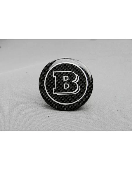  - logo & Emblems - Badge Brabus en fibre de carbone emblème logo 53mm pour Mercedes W463 G Wagon - 15 - Améliorez votre Mercede