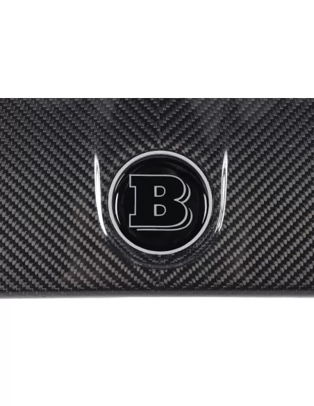  - Logos & Emblems - 2-component grey metallic Brabus logo emblem hood trunk Mercedes G-Wagon G-Class W463 - 1 - Buy the grey me