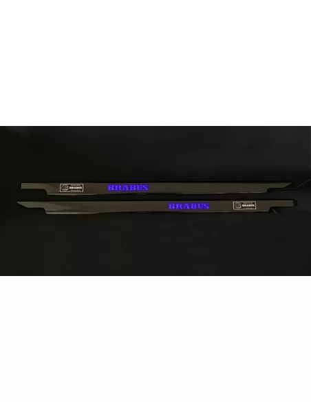  - Mercedes-Benz - Carbon fiber LED Illuminated Brabus Door Sills 2 pcs for Mercedes-Benz G W463 3-door G-Class - 2 - Enhance yo