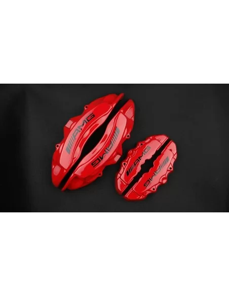  - Mercedes-Benz - Fiberglass red AMG style brake caliper covers for Mercedes-Benz G-Class W463 - 4 - Upgrade your Mercedes-Benz