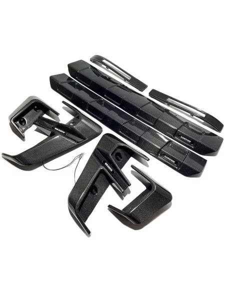  - Mercedes-Benz - Carbon fiber Brabus Widestar exterior trim body kit set insertions Mercedes G-Class W463A - 2 - Transform you