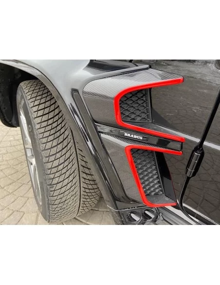  - Mercedes-Benz - Carbon fiber Brabus Widestar exterior trim body kit set insertions Mercedes G-Class W463A - 4 - Transform you