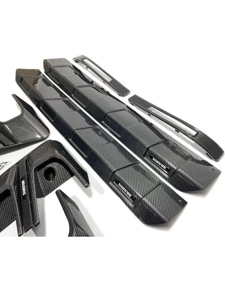  - Mercedes-Benz - Carbon fiber Brabus Widestar exterior trim body kit set insertions Mercedes G-Class W463A - 8 - Transform you