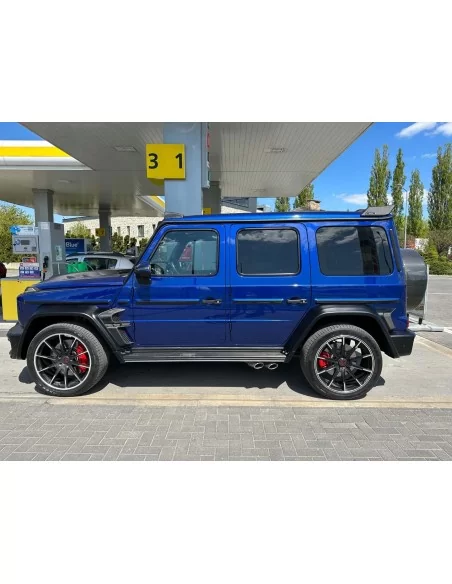  - Mercedes Benz - Kohlefaser Brabus Widestar Außenverkleidung Bodykit Satz Einsätze Mercedes G-Klasse W463A - 13 - Verwandeln S