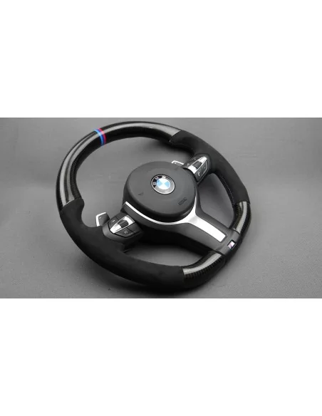  - Steering Wheels - 宝马 F30 F15 F16 碳阿尔坎塔拉方向盘 - 3 - 从 Tuneverse 购买宝马 F30 F15 F16 碳阿尔坎塔拉方向盘！今天就提升您的驾驶体验！✨