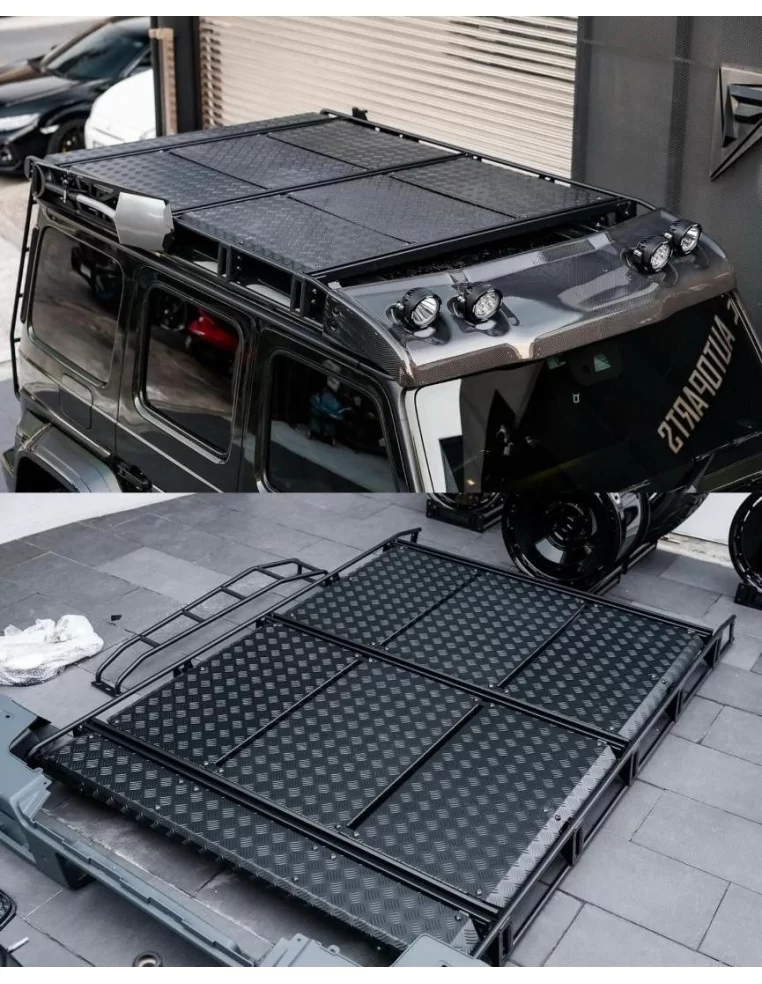  - Mercedes-Benz - Metalic roof rack for Mercedes-Benz W463A 4x4 G-Wagon - 1 - Upgrade your Mercedes-Benz W463A 4x4 G-Wagon with