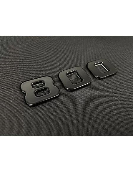  - Logos & Emblems - Metalic Brabus 800 style emblem logo badges for Mercedes-Benz G-Class W463A - 5 - Buy metallic Brabus 800 e