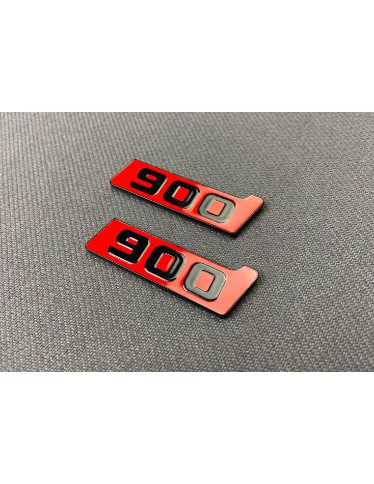  - Logos & Emblems - Metallic Brabus 900 fenders emblem logo badges for Mercedes-Benz W463 G-Class - 1 - Upgrade your Mercedes-B