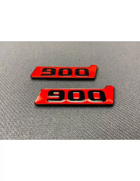  - Logos & Emblems - Metallic Brabus 900 fenders emblem logo badges for Mercedes-Benz W463 G-Class - 3 - Upgrade your Mercedes-B