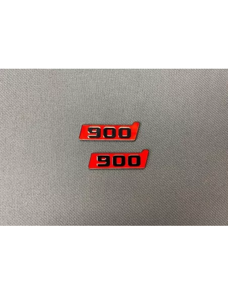  - Logos & Emblems - Metallic Brabus 900 fenders emblem logo badges for Mercedes-Benz W463 G-Class - 4 - Upgrade your Mercedes-B