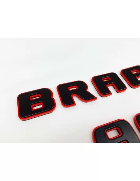  - logo & Emblems - Metallic Brabus 900 ROCKET edition Embleme Satz für Mercedes-Benz G-Klasse W463A - 4 - Holen Sie sich die Br