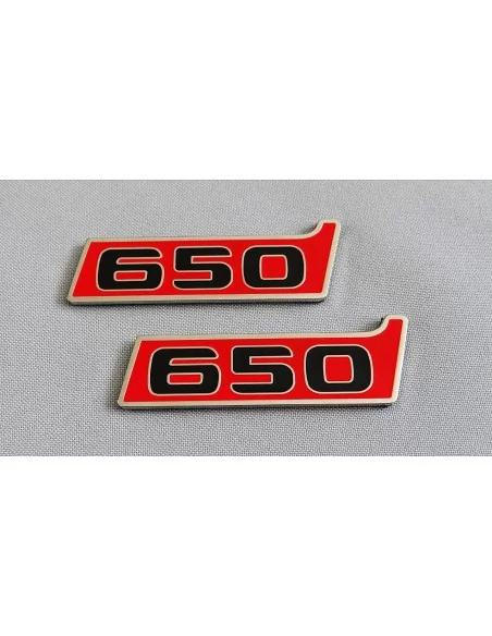  - Logos & Emblems - Metallic Brabus 650 fenders emblem logo badges for Mercedes-Benz W463 G-Class - 4 - Enhance your Mercedes-B