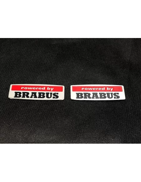  - logo & Emblems - Powered by Brabus style fender emblem metal badge sticker logo - 5 - Améliorez le look de votre voiture avec