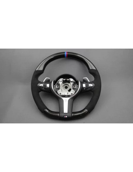  - Steering Wheels - 宝马 F30 F15 F16 碳阿尔坎塔拉方向盘 - 5 - 从 Tuneverse 购买宝马 F30 F15 F16 碳阿尔坎塔拉方向盘！今天就提升您的驾驶体验！✨