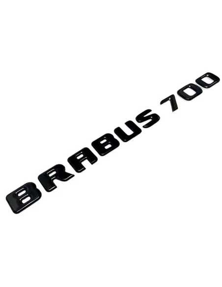  - Logos & Emblems - 用于梅赛德斯-奔驰 W463 G 系列的黑色金属 Brabus 700 徽标徽章 - 1 - 金属黑色 Brabus 700 徽标徽章，为您的梅赛德斯-奔驰 W463 增光添彩。为您的梅赛德斯-奔驰W463增光添彩