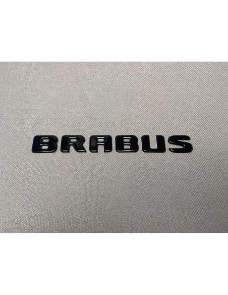  - logo & Emblems - Metaliczne czarne plakietki z logo Brabus 700 dla Mercedes-Benz W463 G-Class - 2 - Wzbogać swój Mercedes-Ben