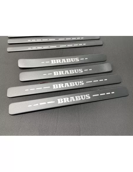  - Mercedes-Benz - Metallic BRABUS LED Illuminated door sills for Mercedes Benz W223 - 4 - Buy Metallic BRABUS LED Illuminated D