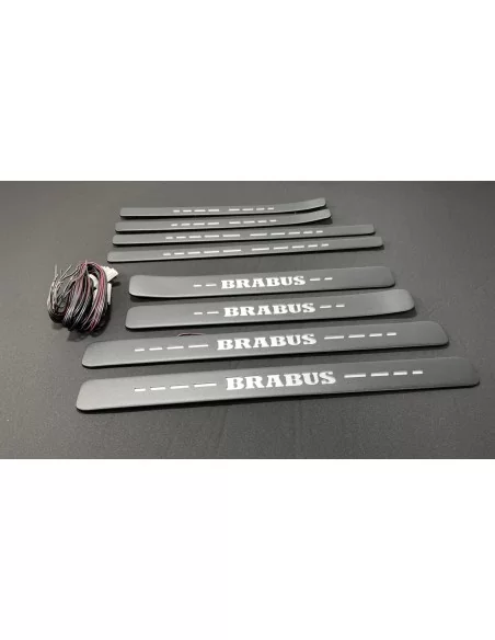  - Mercedes-Benz - Metallic BRABUS LED Illuminated door sills for Mercedes Benz W223 - 7 - Buy Metallic BRABUS LED Illuminated D