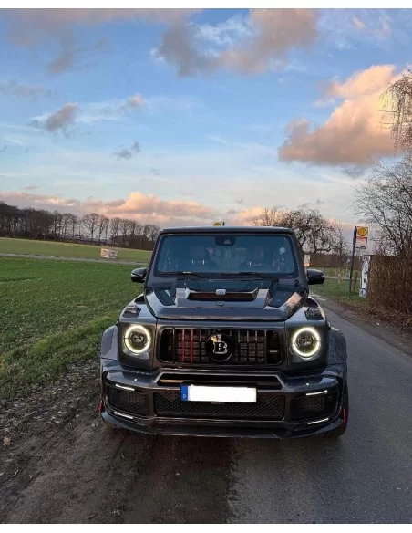  - Mercedes-Benz - Carbon fiber Brabus Rocket P900 edition hood scoop Mercedes W463A G-Class G-Wagon - 5 - Elevate your Mercedes