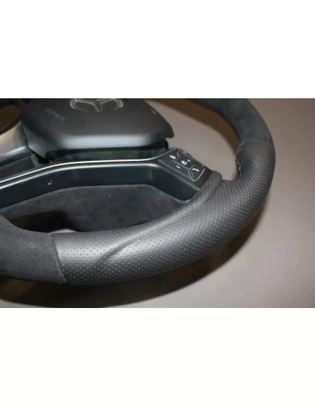  - Steering Wheels - Mercedes-Benz CLA CLS GLE Кермо з карбонової алькантари - 7 - Купуйте карбонову алькантару на кермо Mercede