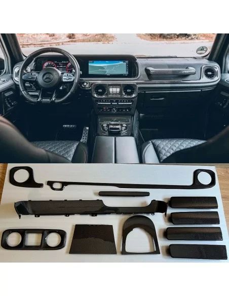  - Mercedes-Benz - Carbon fiber interior package for Mercedes G-class W463A - 1 - Transform your Mercedes G-Class W463A with our