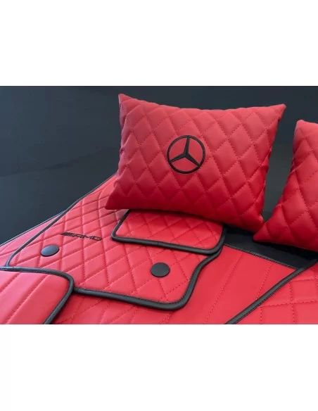  - Mercedes Benz - Dywaniki podłogowe RED AMG dla Mercedes-Benz W463A - 4 - Ulepsz swój Mercedes-Benz W463A dzięki naszym dywani